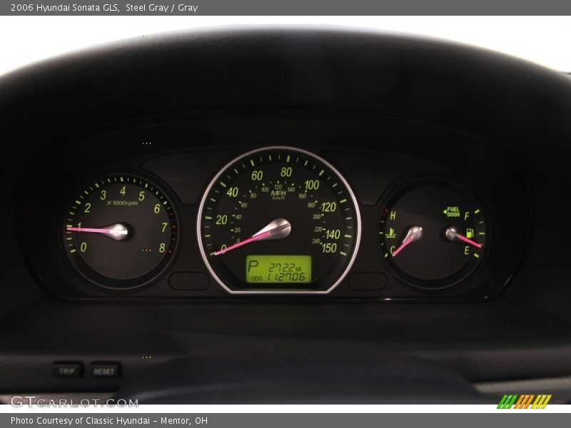 Steel Gray / Gray 2006 Hyundai Sonata GLS