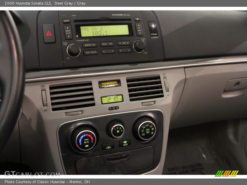 Steel Gray / Gray 2006 Hyundai Sonata GLS