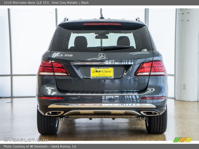 Steel Grey Metallic / Black 2016 Mercedes-Benz GLE 350