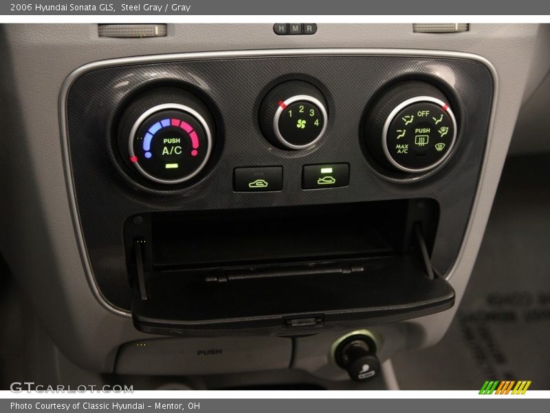 Steel Gray / Gray 2006 Hyundai Sonata GLS