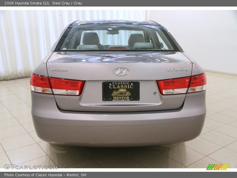 Steel Gray / Gray 2006 Hyundai Sonata GLS