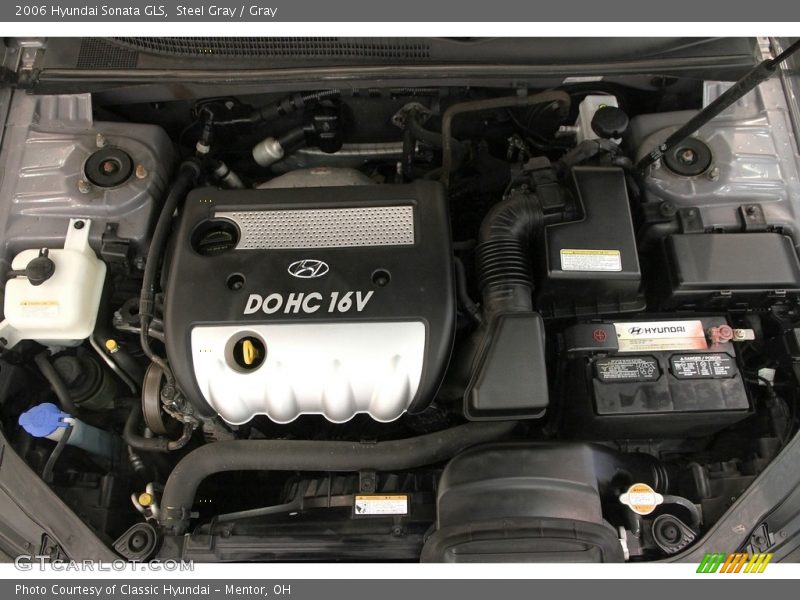 Steel Gray / Gray 2006 Hyundai Sonata GLS