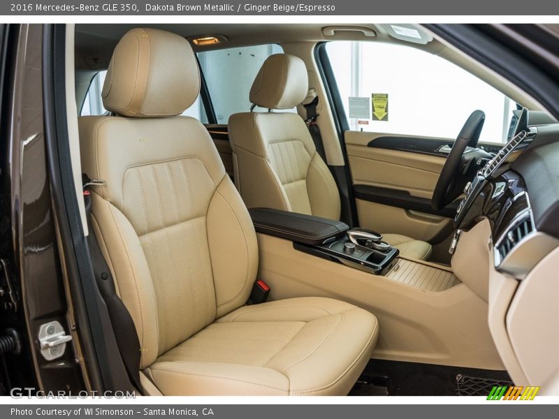 Dakota Brown Metallic / Ginger Beige/Espresso 2016 Mercedes-Benz GLE 350