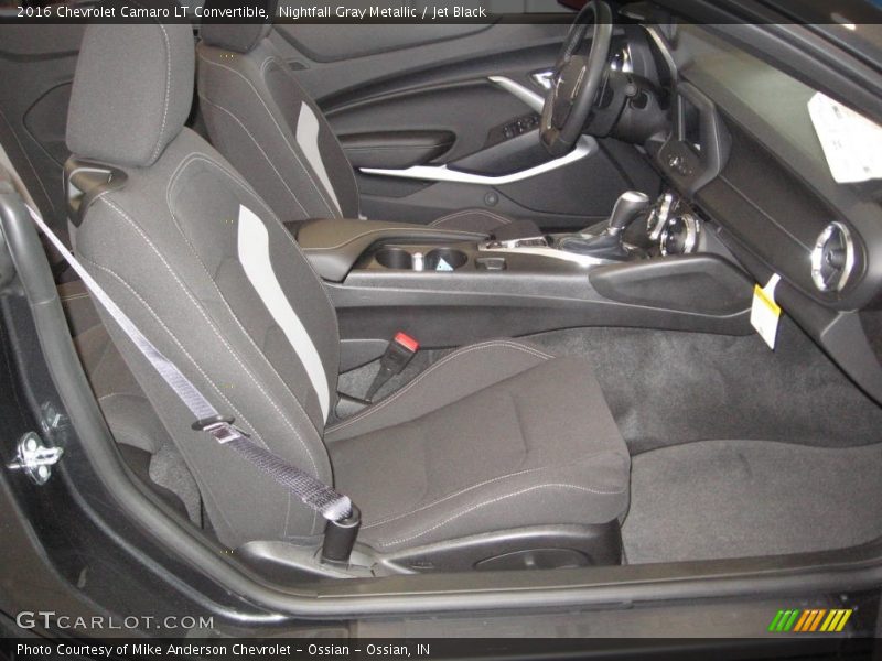 Nightfall Gray Metallic / Jet Black 2016 Chevrolet Camaro LT Convertible