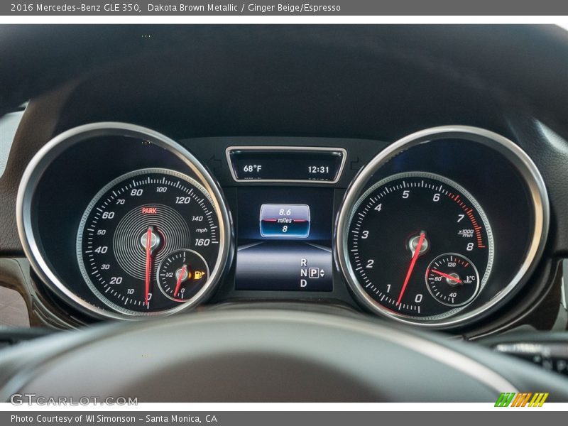  2016 GLE 350 350 Gauges