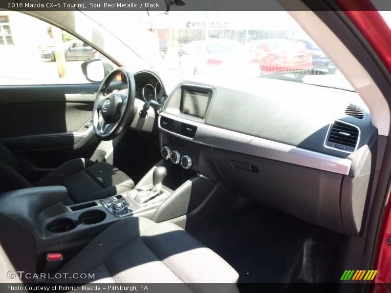 Soul Red Metallic / Black 2016 Mazda CX-5 Touring