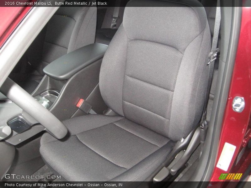 Butte Red Metallic / Jet Black 2016 Chevrolet Malibu LS