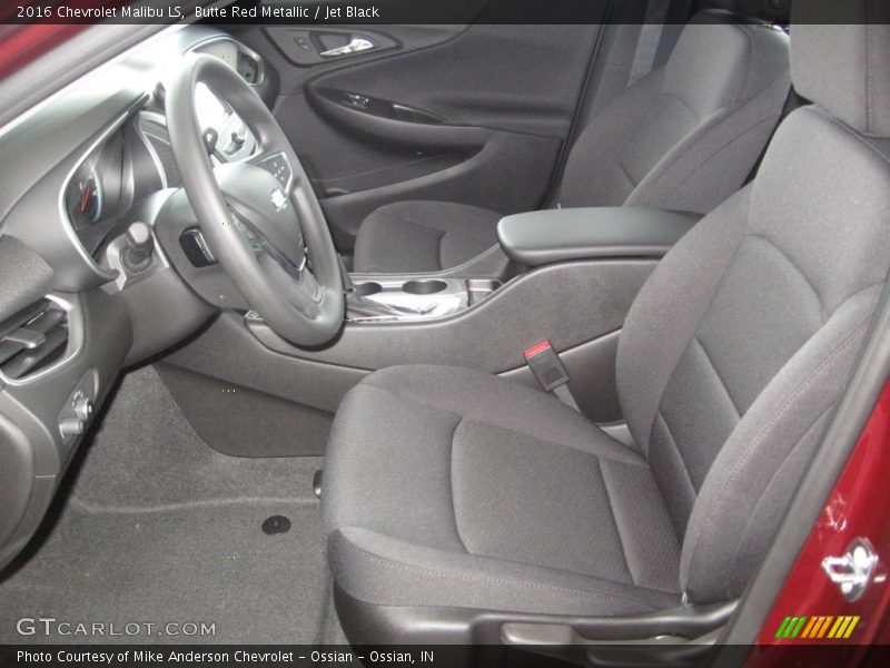 Butte Red Metallic / Jet Black 2016 Chevrolet Malibu LS