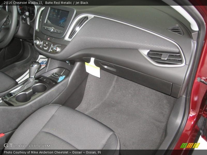 Butte Red Metallic / Jet Black 2016 Chevrolet Malibu LS