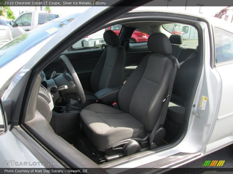 Silver Ice Metallic / Ebony 2010 Chevrolet Cobalt LT Coupe