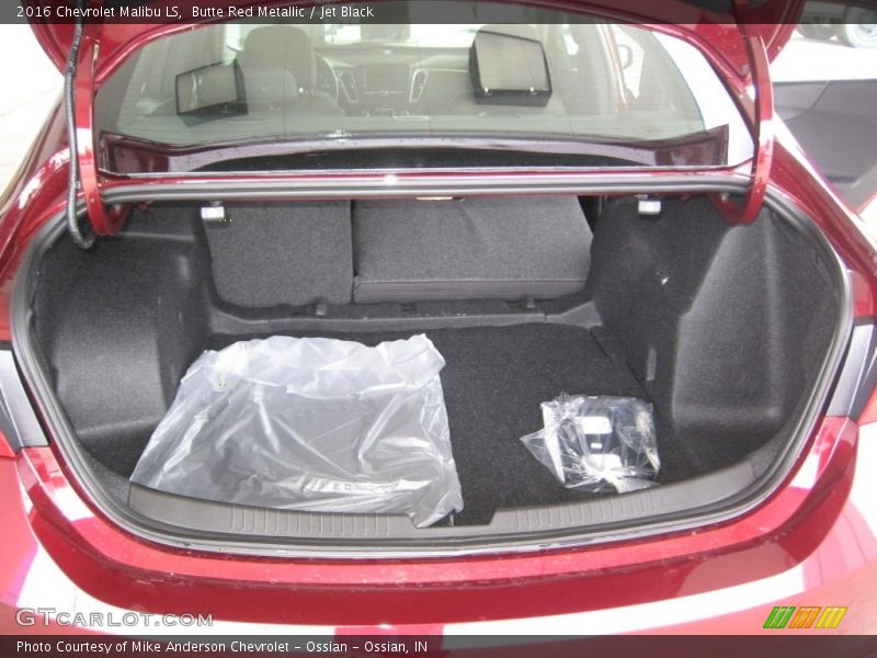 Butte Red Metallic / Jet Black 2016 Chevrolet Malibu LS