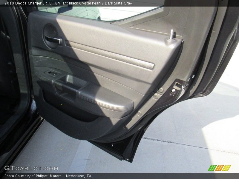Brilliant Black Crystal Pearl / Dark Slate Gray 2010 Dodge Charger SRT8