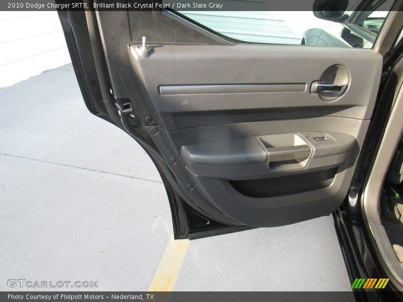 Brilliant Black Crystal Pearl / Dark Slate Gray 2010 Dodge Charger SRT8