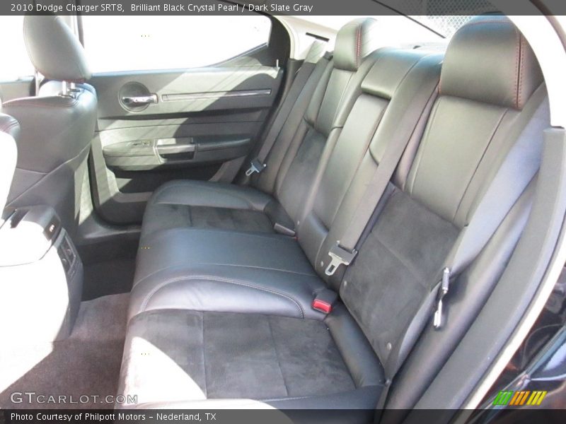 Brilliant Black Crystal Pearl / Dark Slate Gray 2010 Dodge Charger SRT8