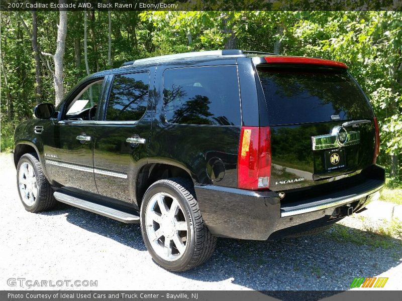 Black Raven / Ebony/Ebony 2007 Cadillac Escalade AWD