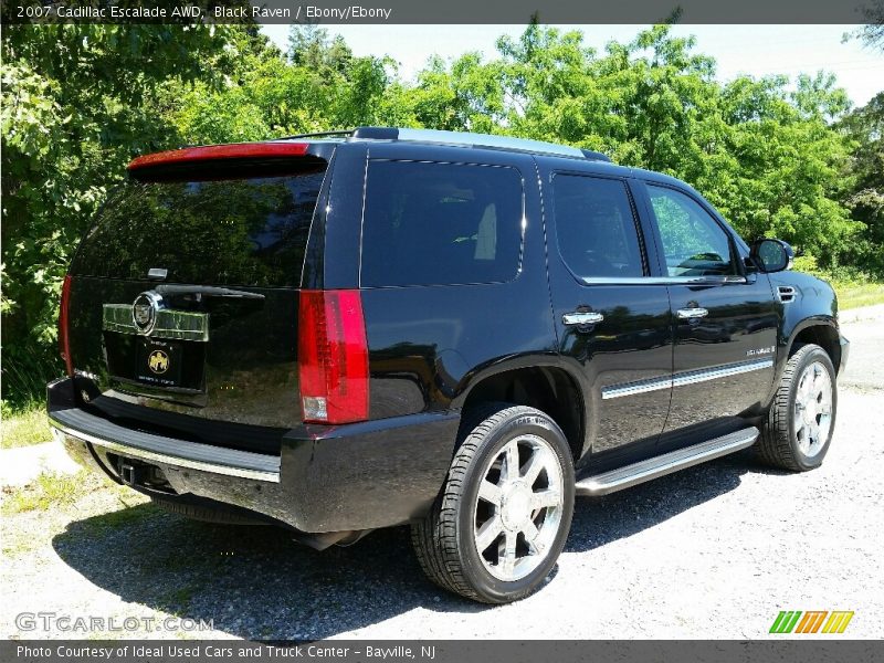 Black Raven / Ebony/Ebony 2007 Cadillac Escalade AWD