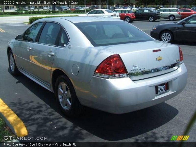 Silver Ice Metallic / Gray 2009 Chevrolet Impala LT