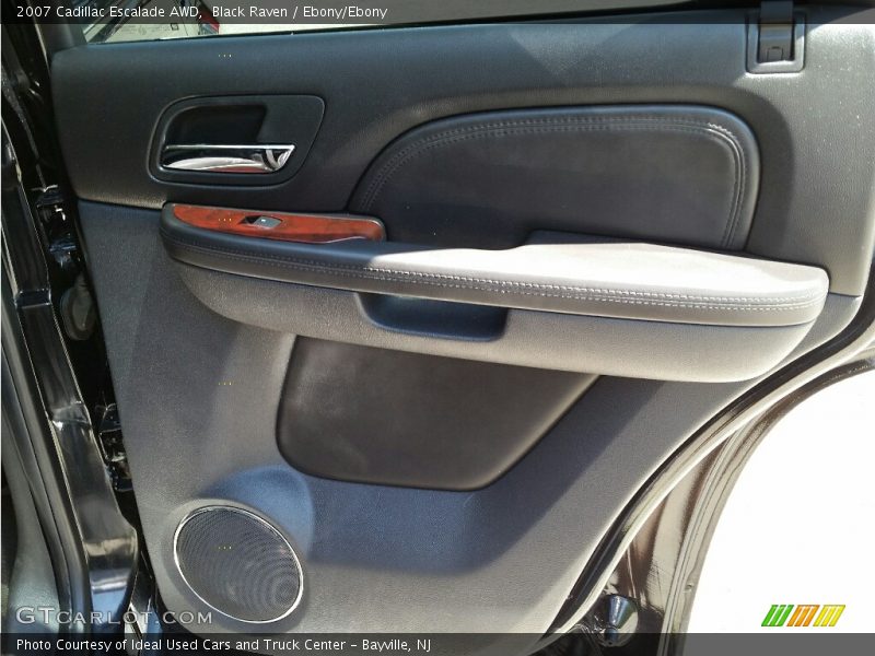 Black Raven / Ebony/Ebony 2007 Cadillac Escalade AWD