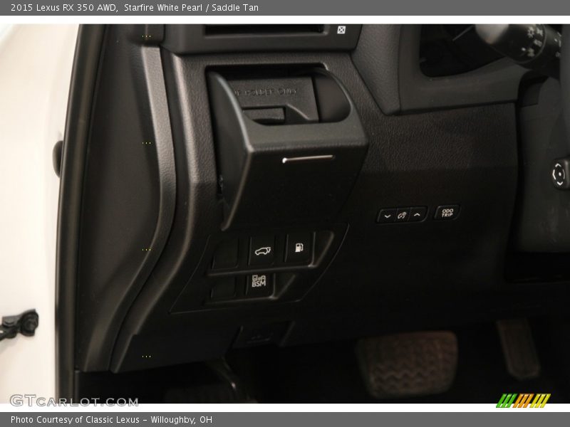 Starfire White Pearl / Saddle Tan 2015 Lexus RX 350 AWD
