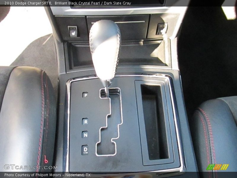 Brilliant Black Crystal Pearl / Dark Slate Gray 2010 Dodge Charger SRT8