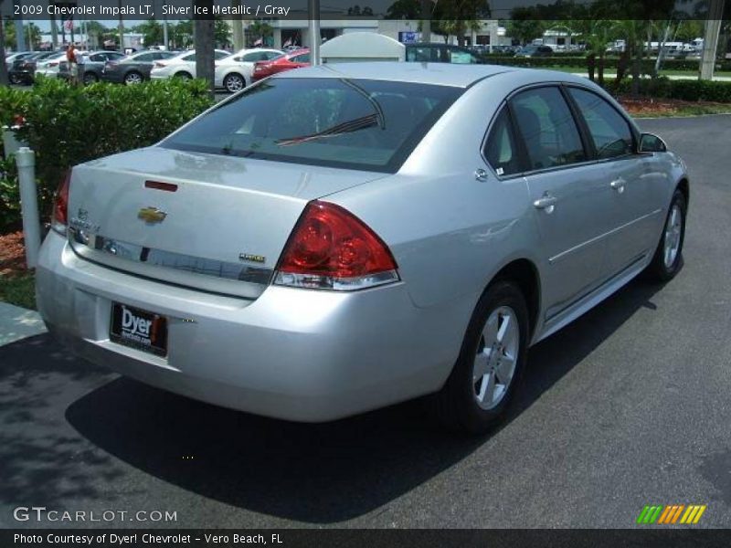 Silver Ice Metallic / Gray 2009 Chevrolet Impala LT