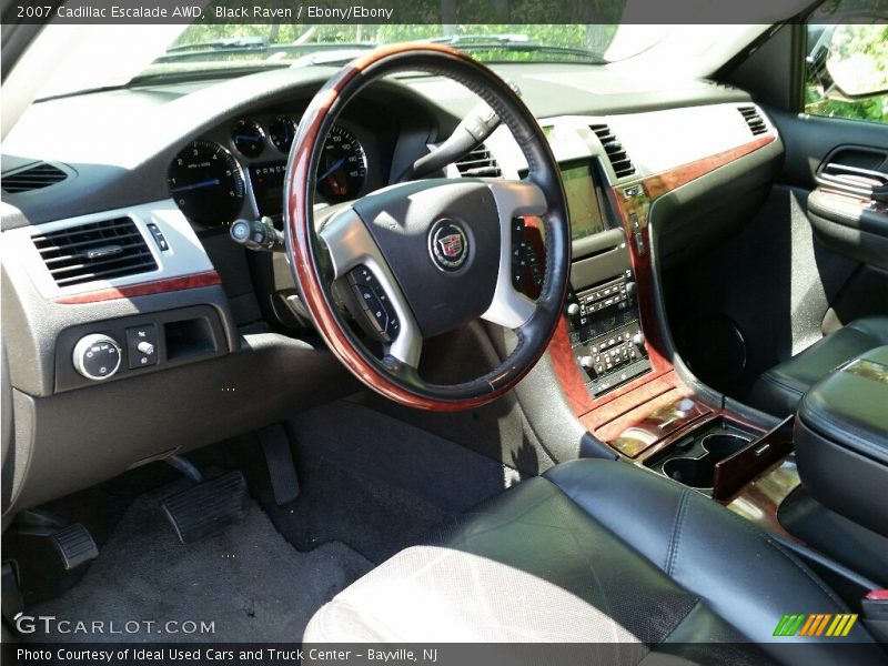 Black Raven / Ebony/Ebony 2007 Cadillac Escalade AWD
