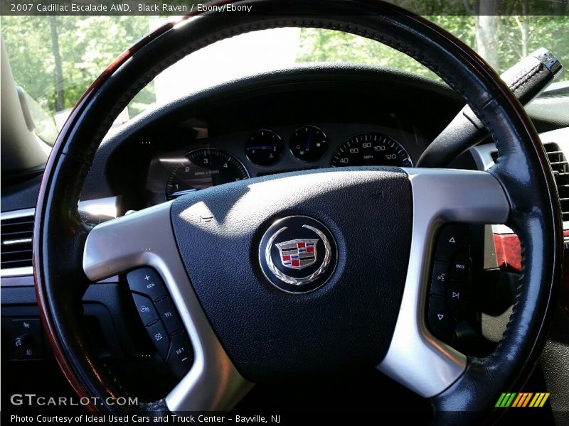 Black Raven / Ebony/Ebony 2007 Cadillac Escalade AWD
