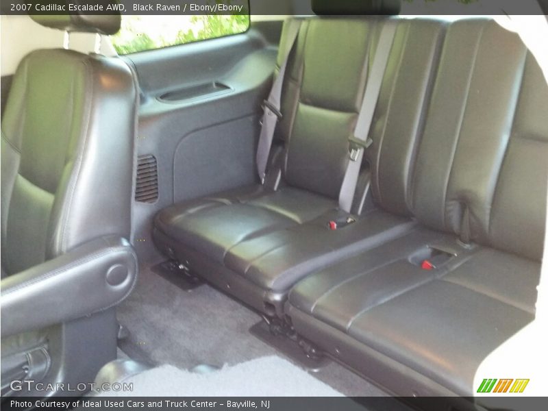 Black Raven / Ebony/Ebony 2007 Cadillac Escalade AWD