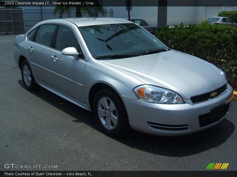 Silver Ice Metallic / Gray 2009 Chevrolet Impala LT