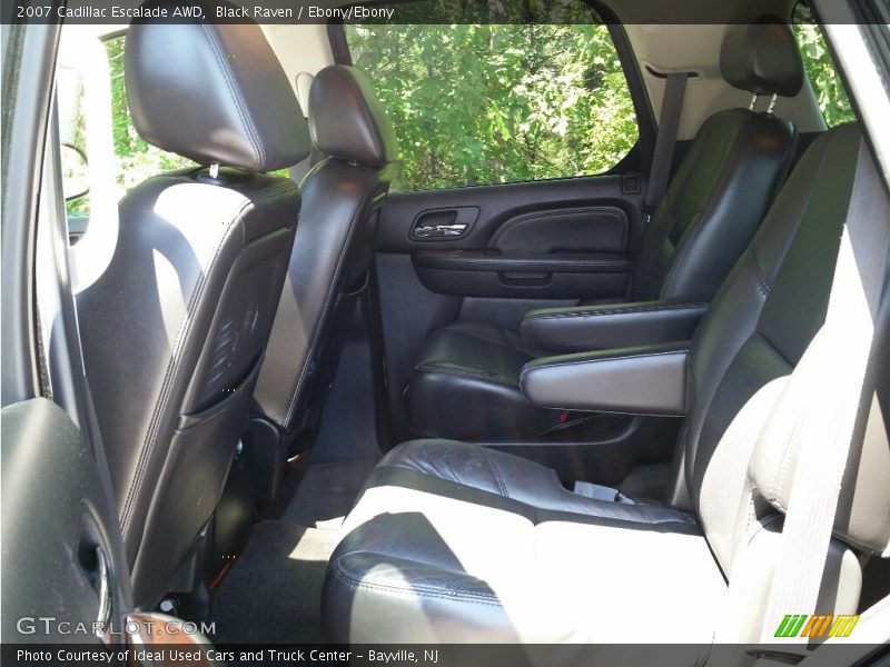 Black Raven / Ebony/Ebony 2007 Cadillac Escalade AWD