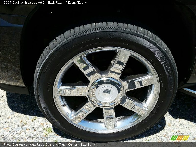 Black Raven / Ebony/Ebony 2007 Cadillac Escalade AWD