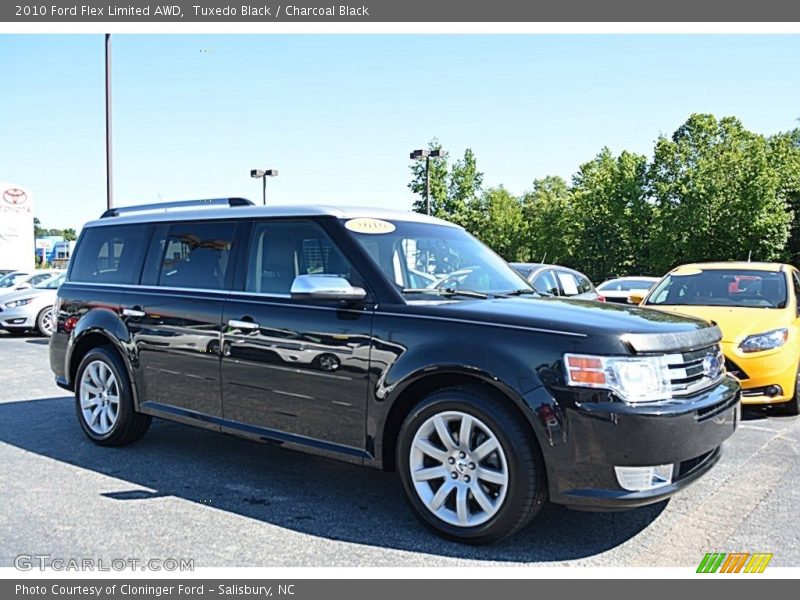 Tuxedo Black / Charcoal Black 2010 Ford Flex Limited AWD
