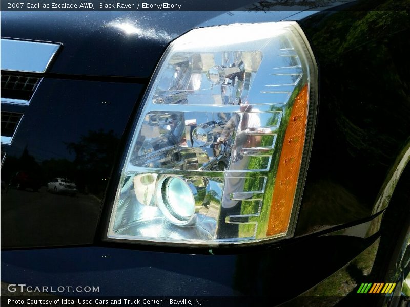 Black Raven / Ebony/Ebony 2007 Cadillac Escalade AWD