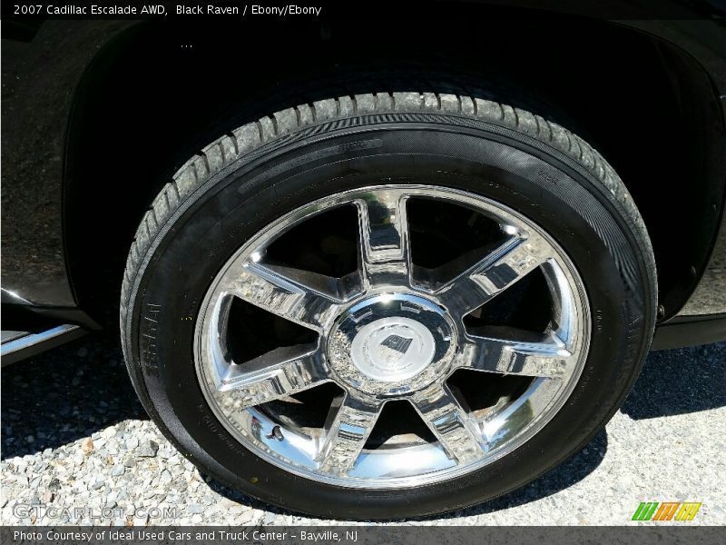 Black Raven / Ebony/Ebony 2007 Cadillac Escalade AWD
