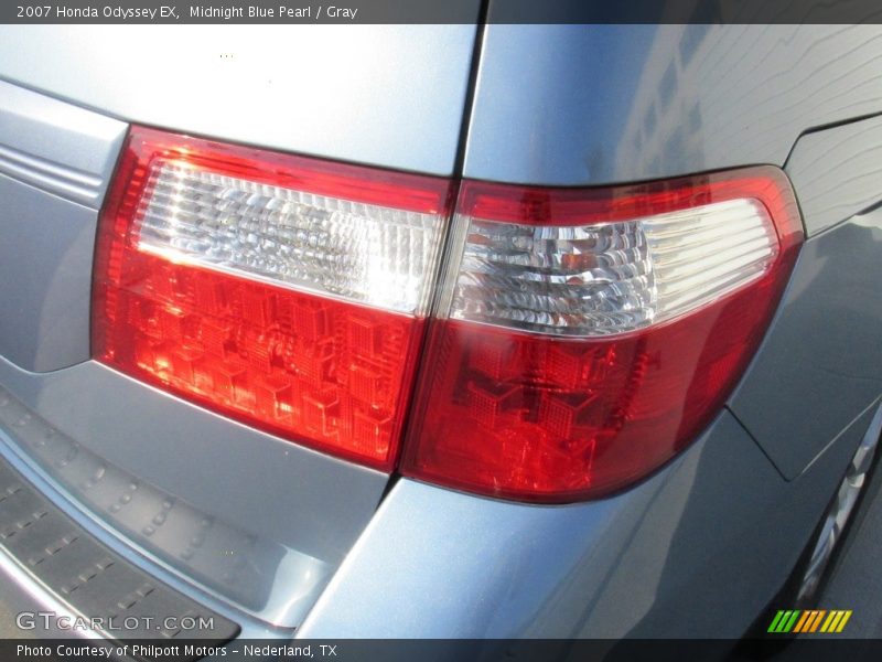 Midnight Blue Pearl / Gray 2007 Honda Odyssey EX