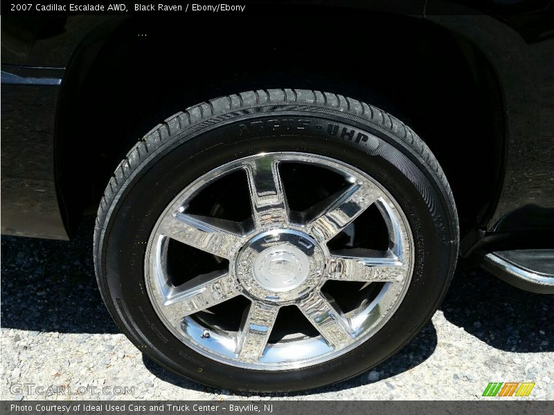 Black Raven / Ebony/Ebony 2007 Cadillac Escalade AWD