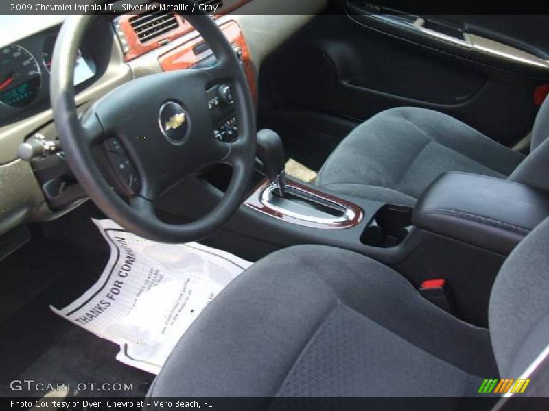 Silver Ice Metallic / Gray 2009 Chevrolet Impala LT