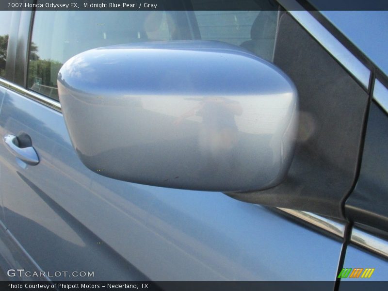 Midnight Blue Pearl / Gray 2007 Honda Odyssey EX