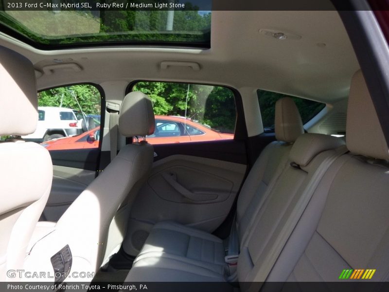 Ruby Red / Medium Light Stone 2013 Ford C-Max Hybrid SEL