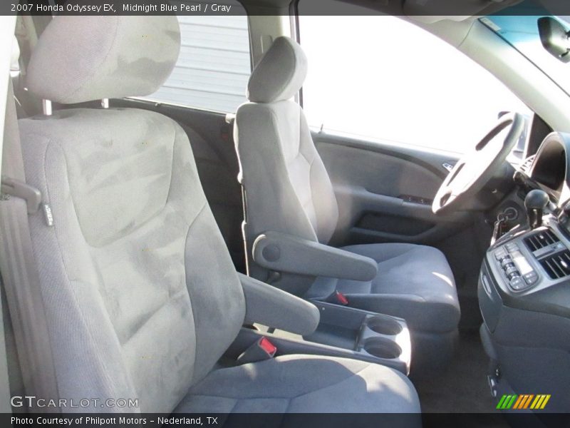 Midnight Blue Pearl / Gray 2007 Honda Odyssey EX