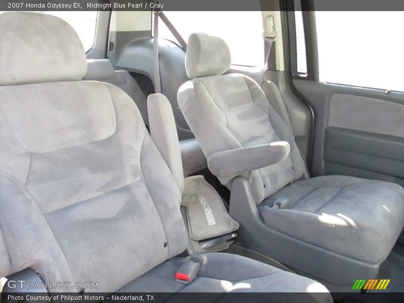 Midnight Blue Pearl / Gray 2007 Honda Odyssey EX