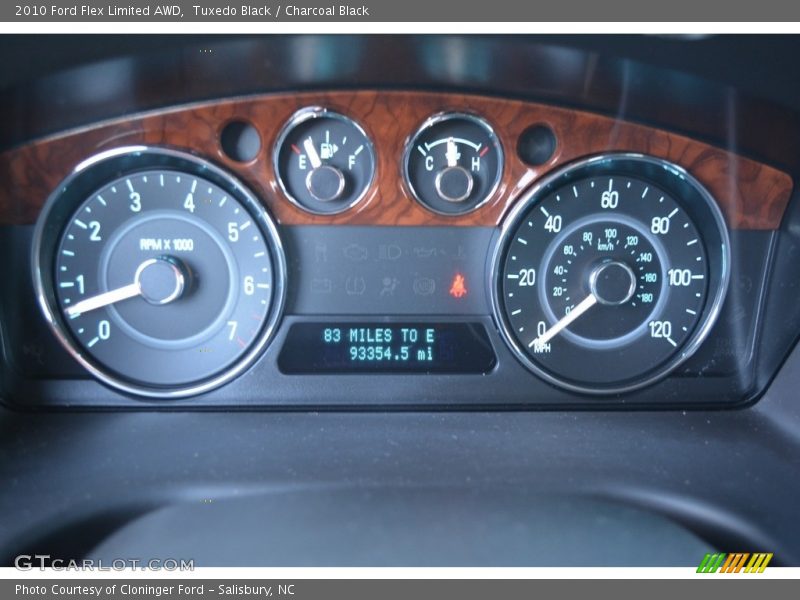 Tuxedo Black / Charcoal Black 2010 Ford Flex Limited AWD
