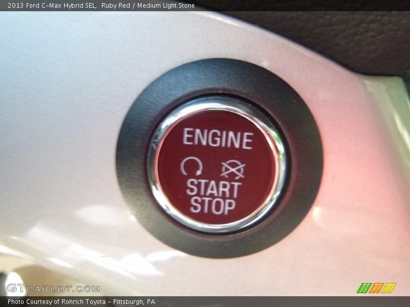 Ruby Red / Medium Light Stone 2013 Ford C-Max Hybrid SEL