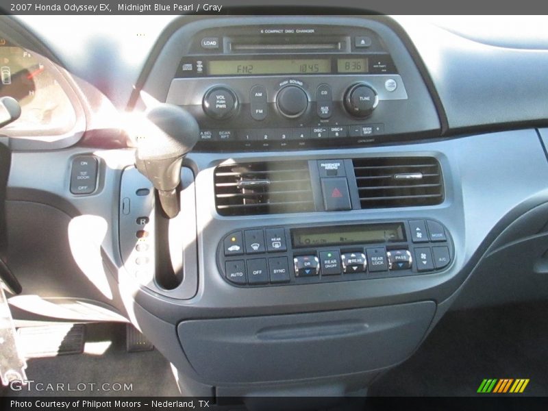 Midnight Blue Pearl / Gray 2007 Honda Odyssey EX