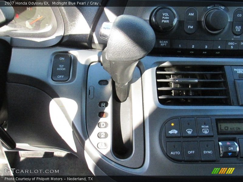 Midnight Blue Pearl / Gray 2007 Honda Odyssey EX