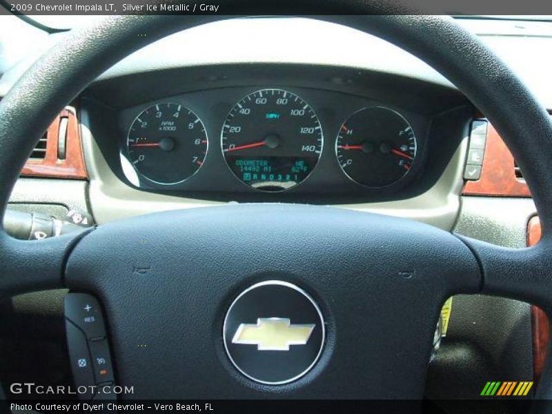Silver Ice Metallic / Gray 2009 Chevrolet Impala LT