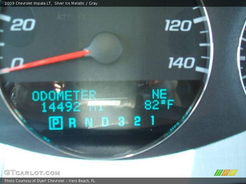 Silver Ice Metallic / Gray 2009 Chevrolet Impala LT