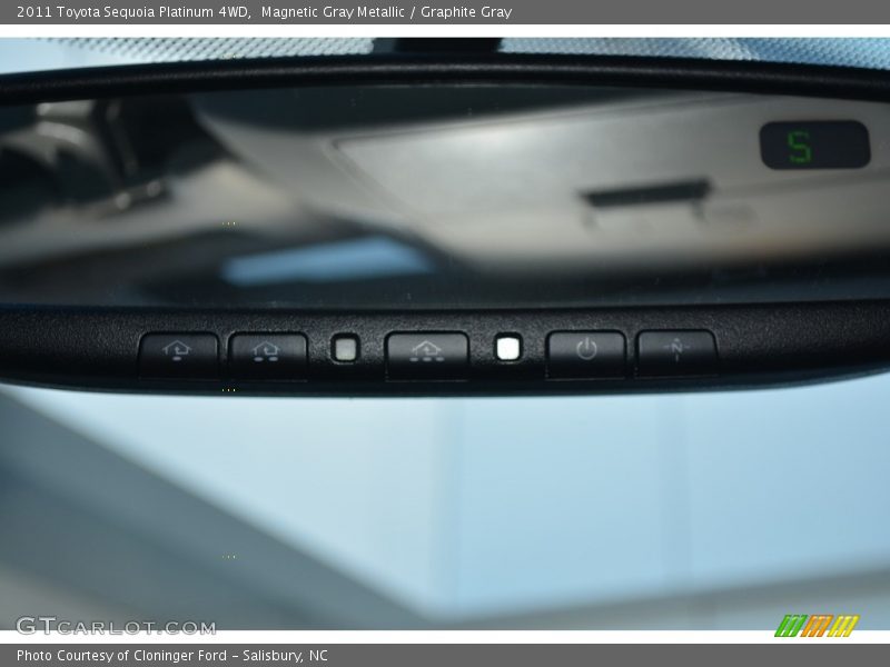 Magnetic Gray Metallic / Graphite Gray 2011 Toyota Sequoia Platinum 4WD