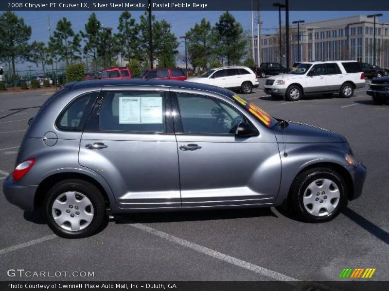 Silver Steel Metallic / Pastel Pebble Beige 2008 Chrysler PT Cruiser LX