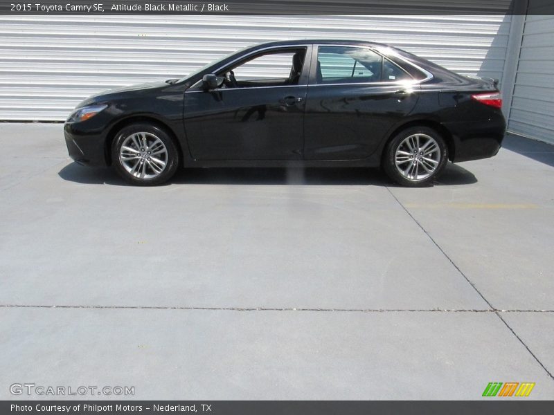 Attitude Black Metallic / Black 2015 Toyota Camry SE